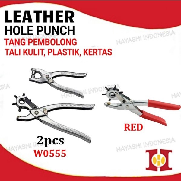 Alat Tang Pembolong Sabuk Kulit Gesper Ikat Pinggang Kertas Leather