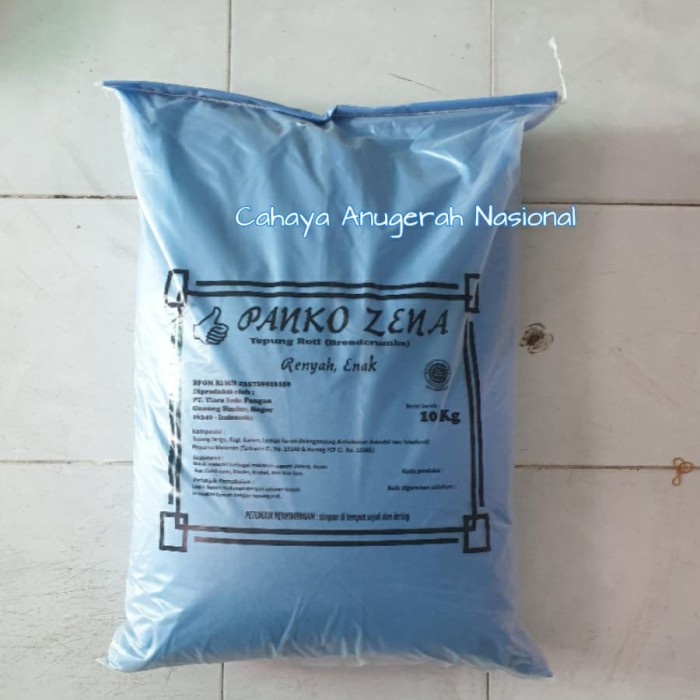 

PROMO [COD] Tepung Roti Panko Zena Mix 10 Kg