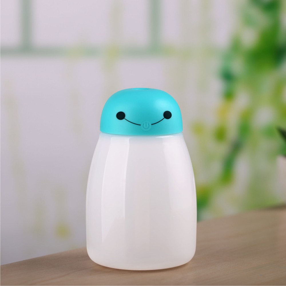 Pengharum Ruangan Mobil Aromatherapy Air Humidifier Baymax LED RGB 400ml