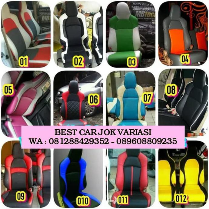 PROMO MURAH Sarung Jok Mobil DATSUN-CALYA-SIGRA-MOBILIO | Car Seat Organizer | Interior Mobil |