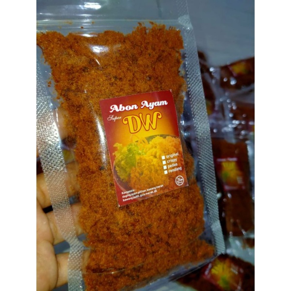 

Abon Ayam DW asli Tasikmalaya❤️