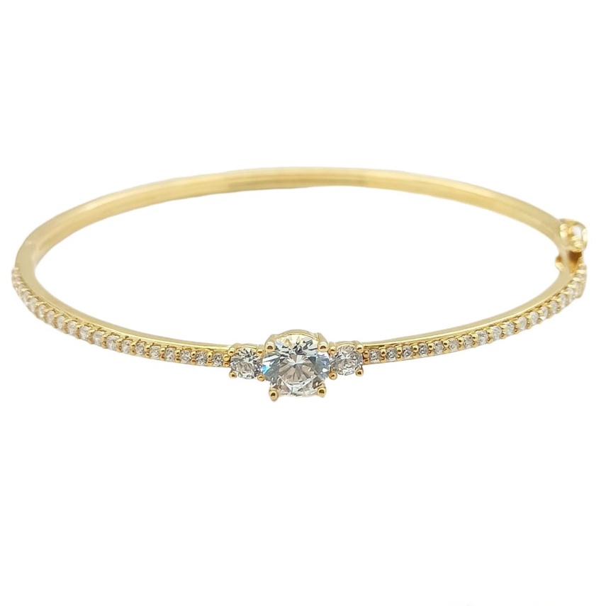Bangle YG Basic 375 August Collection BG200168 Hala Gold 375 8K