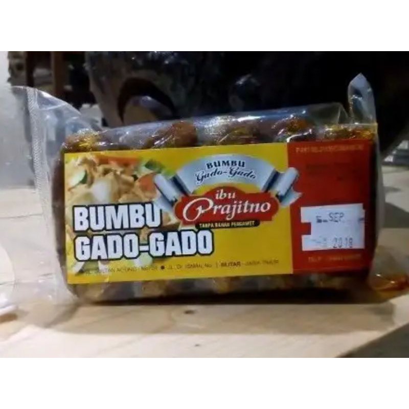 Jual Bumbu Gado Gado Prajitno 500gr Omah Jenang Shopee Indonesia