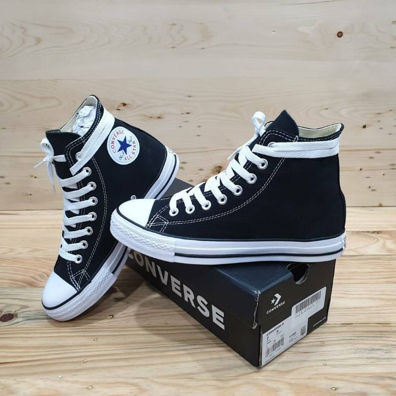 Sepatu Sneakers Pria Original bBlack White