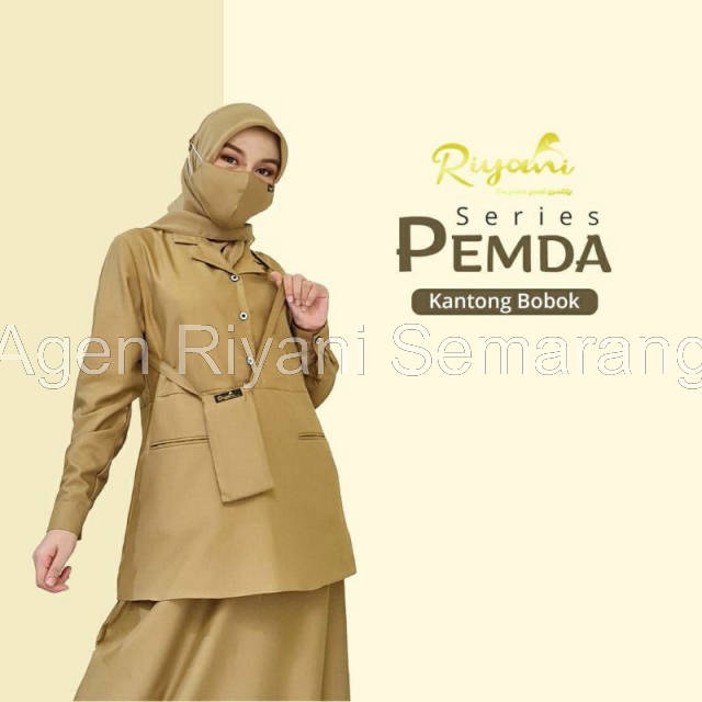 Agen Riyani Semarang - Gamis keki pemda Riyani/gamis twopiece kantong bobok