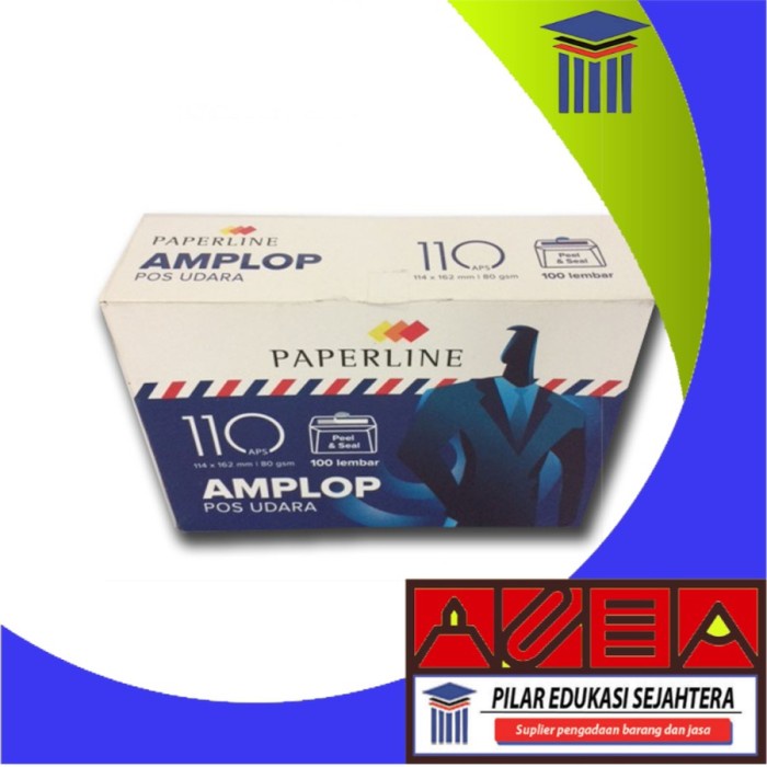 

AMPLOP PUTIH PAPERLINE 110 (1 PAK ISI 100 LEMBAR) MURAH