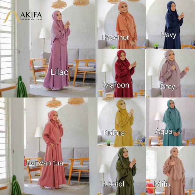 Gamis aradaily set by akifa