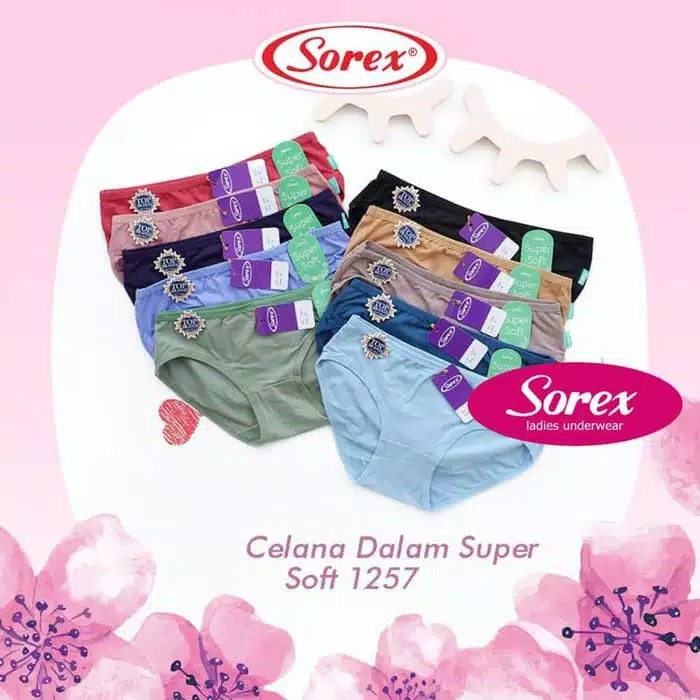 CD WANITA SOREX 1257 | CELANA DALAM WANITA SOREX | CELANA DALAM SOREX