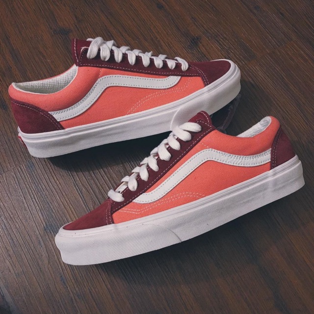 vans style 36 vintage sport rumba red