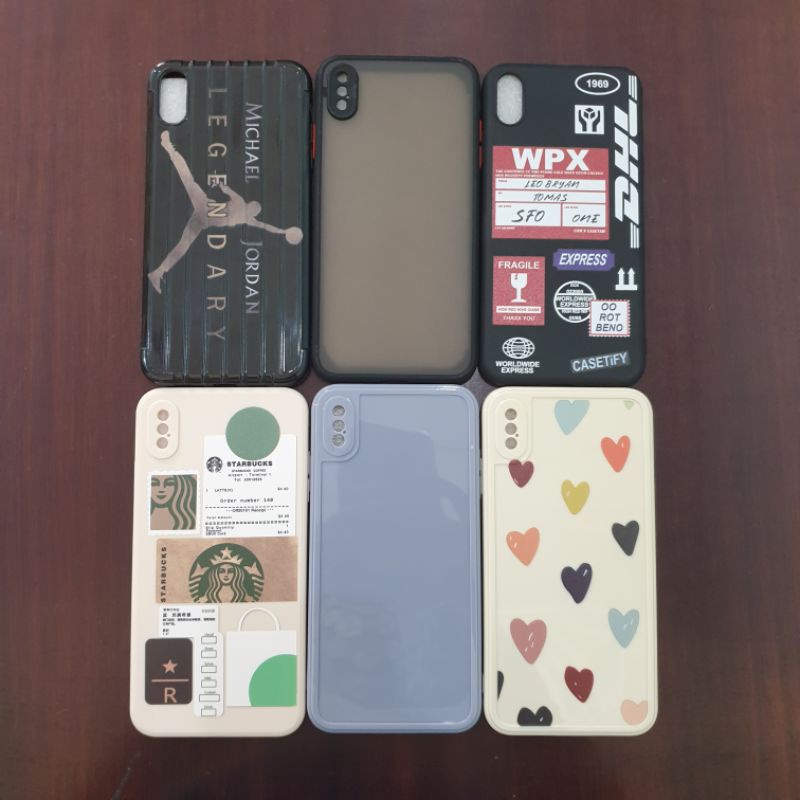 IPHONE XS MAX CASE POLOS FUZE MOTIF KOPER DHL MATTE GLOSSY LOVE IPHONE XS MAX