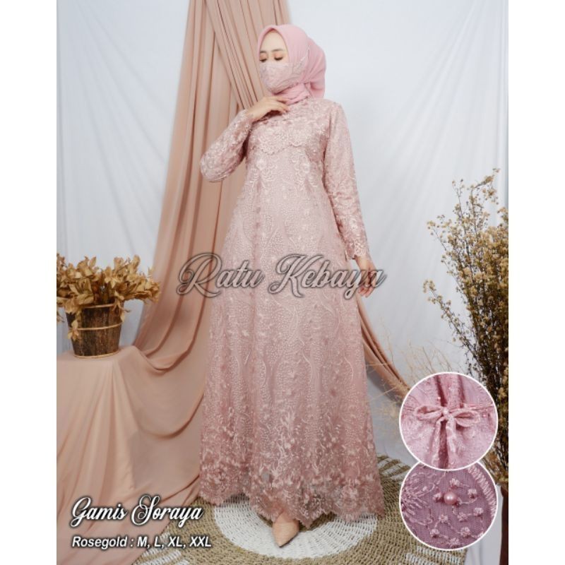 NEW REALPICT GAMIS SORAYA/GAMIS PESTA MEWAH/BY RATU KBY