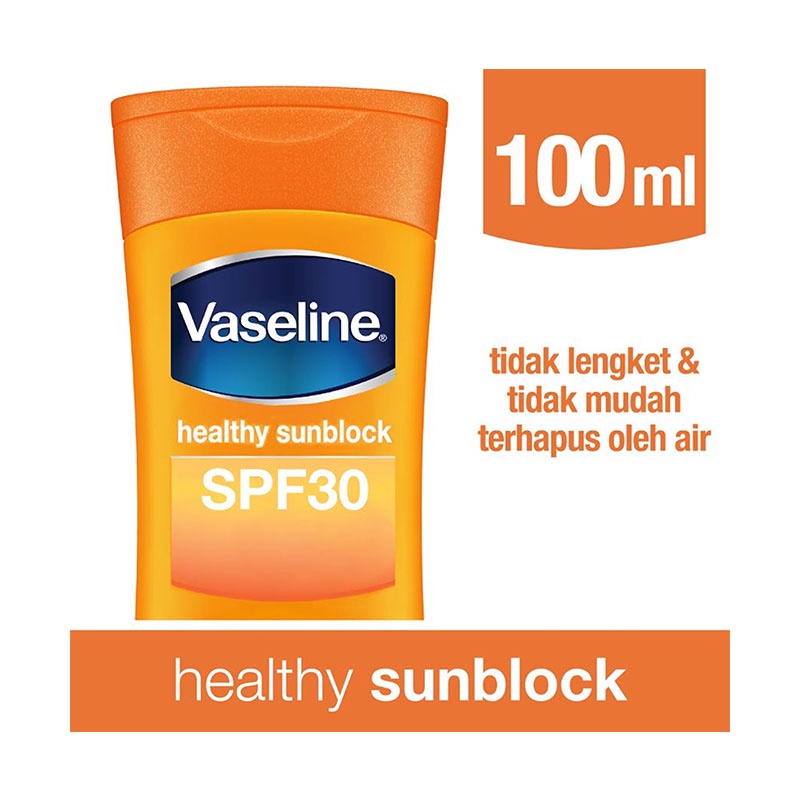 Vaseline Lotion Healthy Sunblock SPF 30/ Body Lotion 100 ml 200 ml  Healthy Bright Intensive Care /COCOA RADIANT / PERFECT 10 / SUN POLLUTION