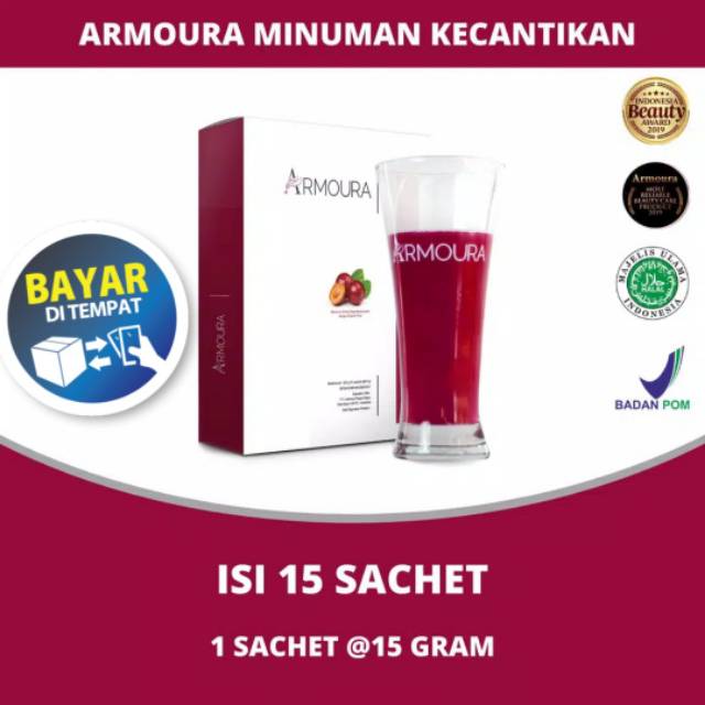 'MY[ ARMOURA Slim and Beauty Drink Minuman Pencerah Kulit dan Pelangsing Diet