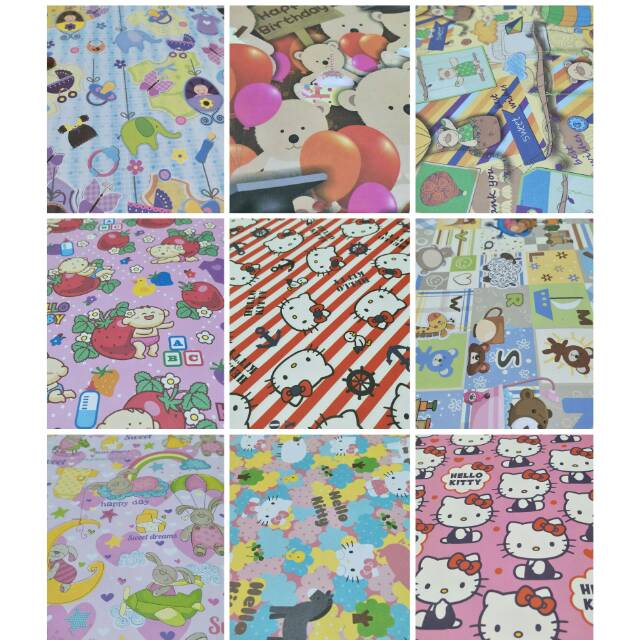 

Grosir termurah. Kertas kado.