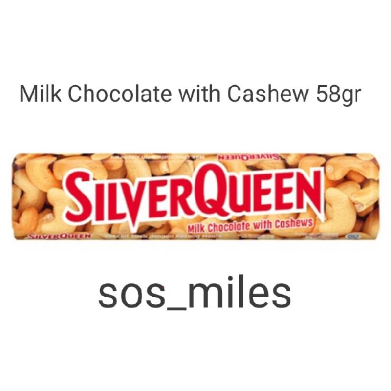 

SILVERQUEEN MILK CHOCOLATE CHEW 58GR (TAMBAHAN)