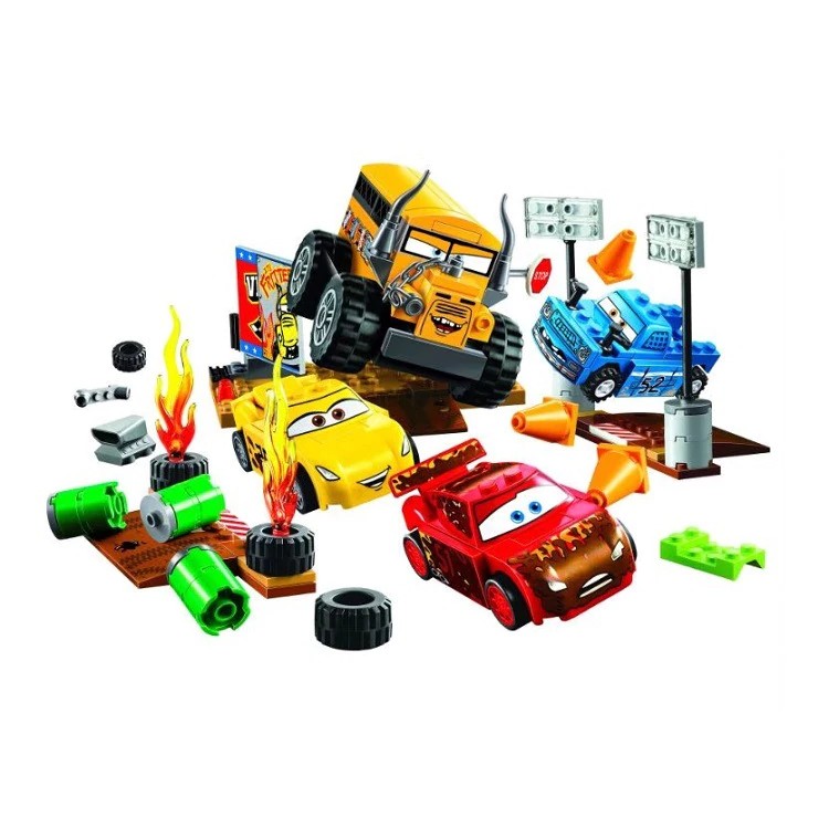 Mainan Lego Anak Hot Sale Cars 3 Lightning Juniors Smokey's Garage building blocks Educational Toys