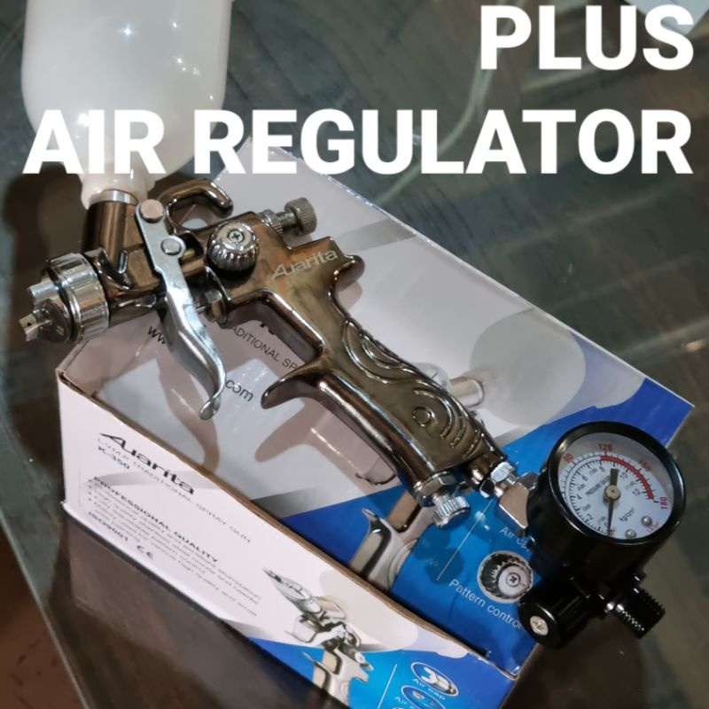 Spray Gun Auarita K350 Plus AIR REGULATOR