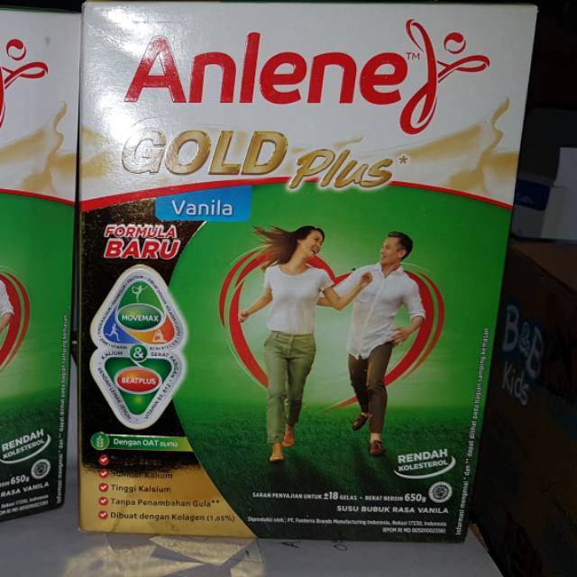 

Susu anlene gold 650gr van