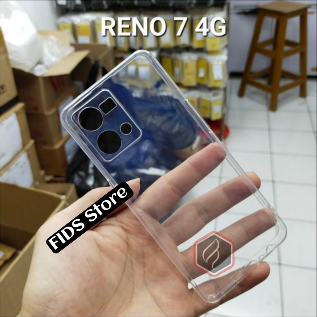 Soft Case OPPO Reno7 4G Case Clear HD Tpu Transparan Bening Premium For Reno 7 4G