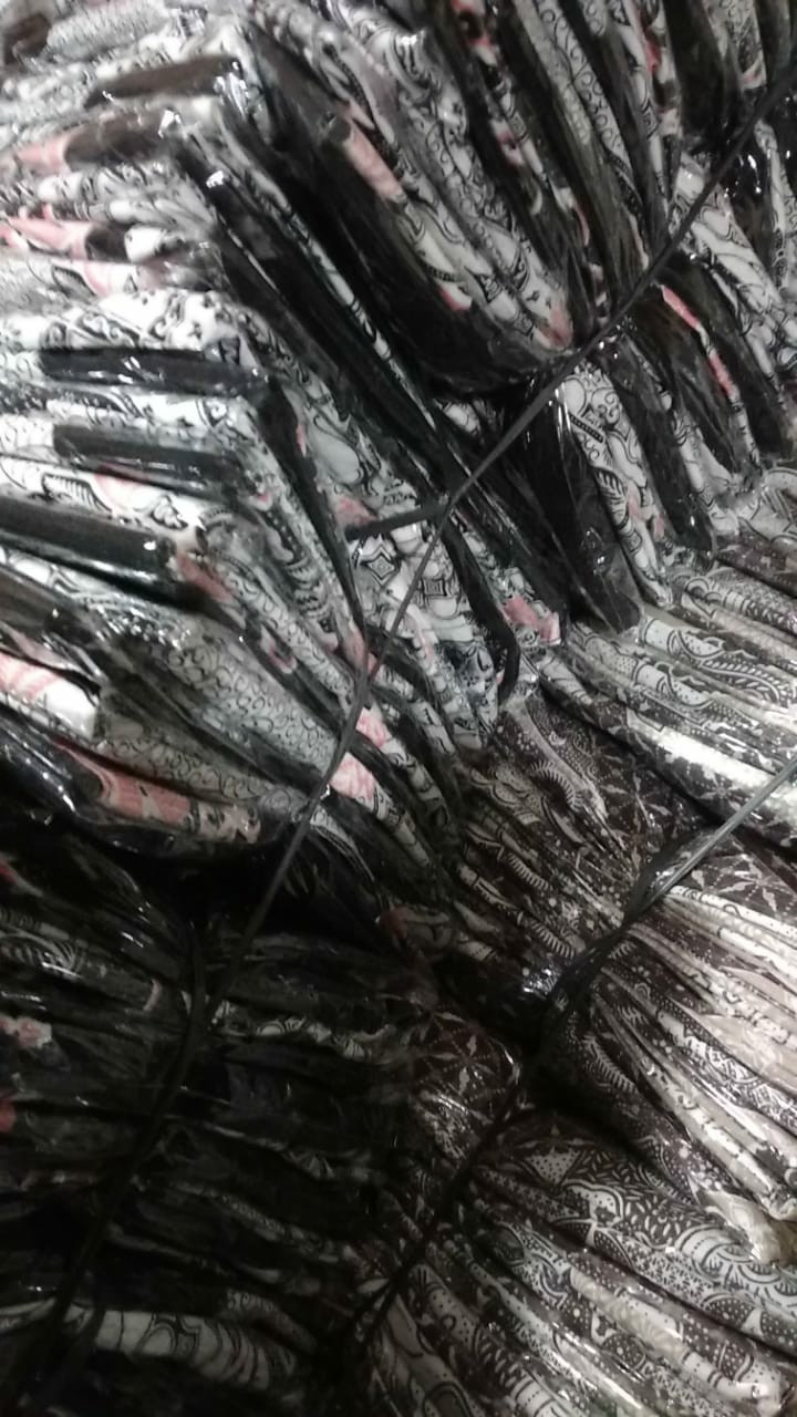 Tey-17 M-l-xl-xxl Baju Batik Wanita Shibori Hrb026 Asj Sa Atasan Blouse Batik Wanita Asli Pekalongan