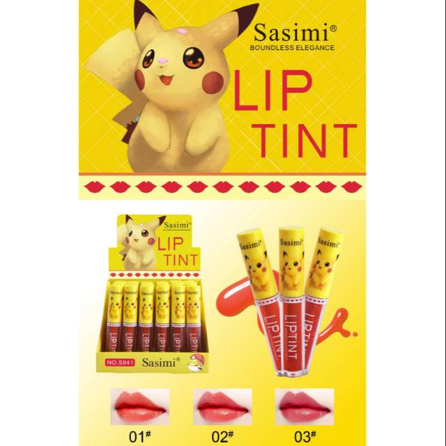 [ ECER ] LIPTINT SASIMI  PIKACHU S1841