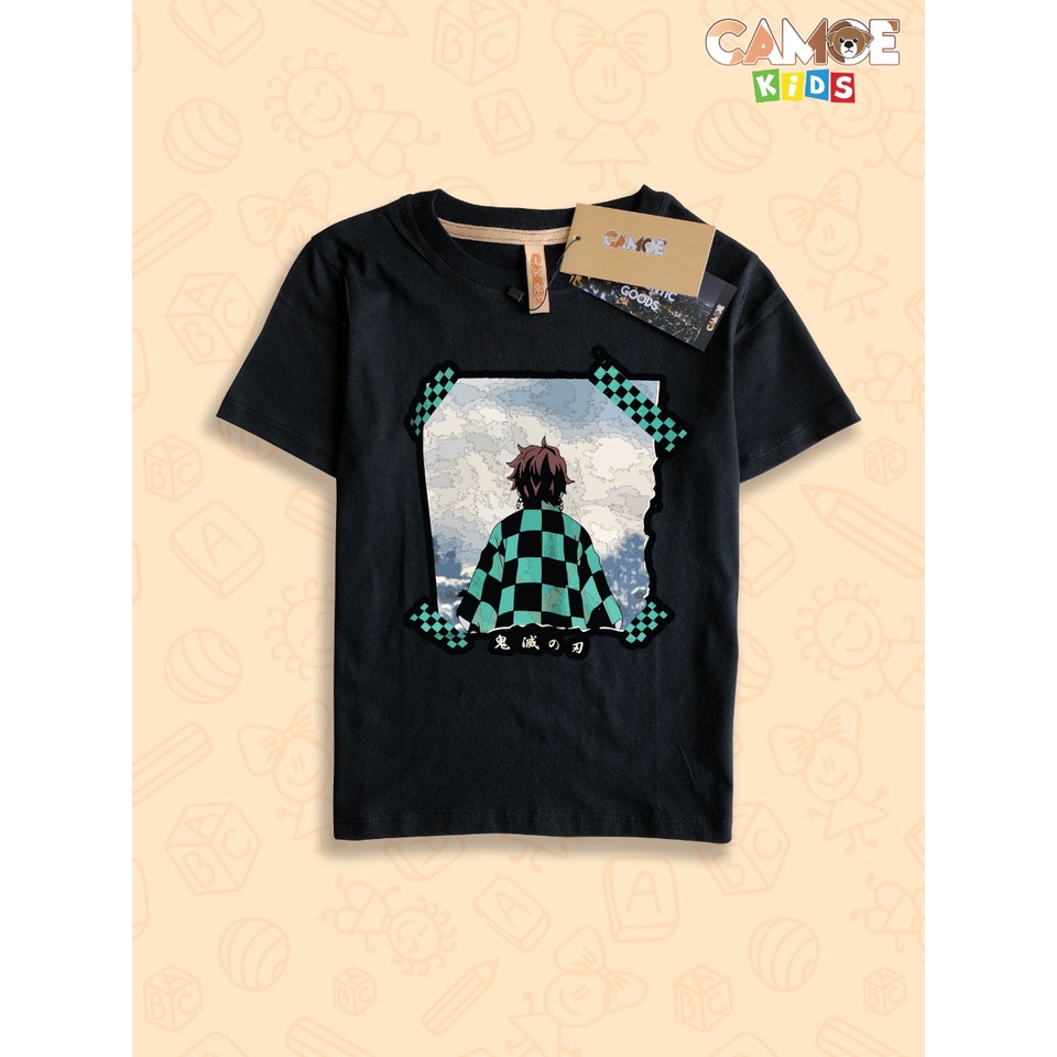 Kaos Anak KIDS Anime Demon Slayer Tanjiro Uni UT
