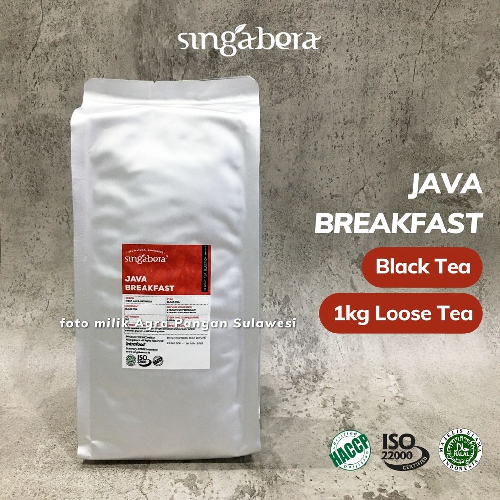 

Black Tea Singabera Java Breakfast Loose 1kg | Teh Hitam Premium Artisan Cafe Resto Hotel English