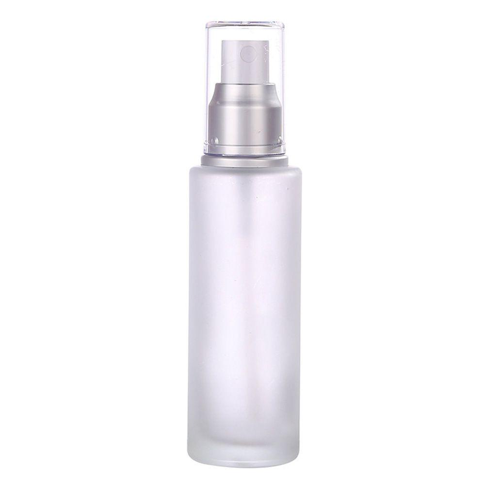 Rebuy Botol Spray Transparan 20/30 /50 /100ML Travel Kosong Comestic Frosted Lotion