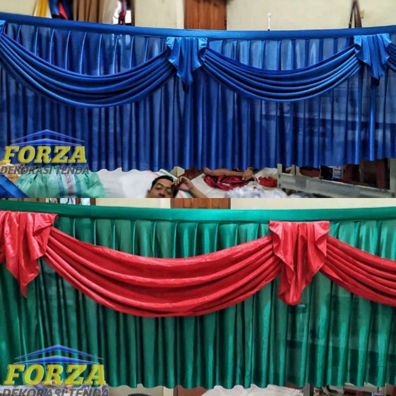 Skriting Meja / Rempel Meja Prasmanan Murah Kualitas Terdepan Model Terbaru