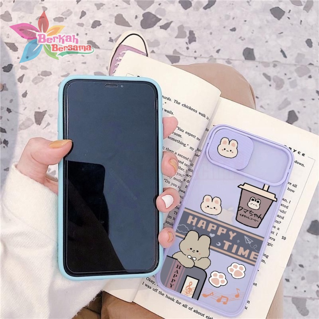 SS113 SOFTCASE SLIDE HAPPY TIME XIAOMI REDMI 4A 5A 6A 8 9 10 9A 9C 10A 10C BB7244