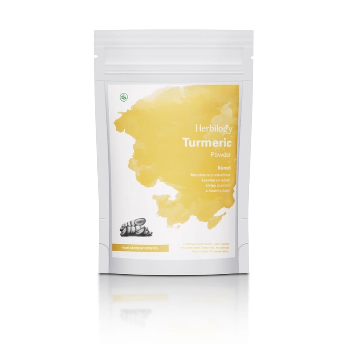 

tradisional-minuman- herbilogy turmeric extract powder ( kunyit ) - 100 gr -minuman-tradisional.