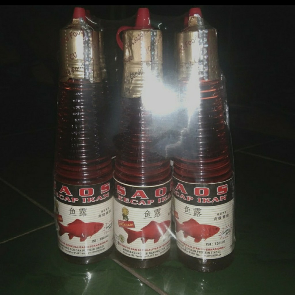 

Saos Kecap Ikan 150Ml Cap Matahari Halal, Murah