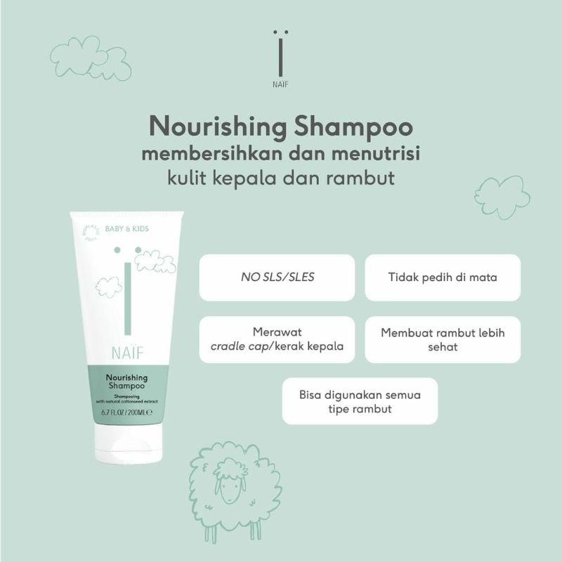 NAIF baby Shampoo 200ml