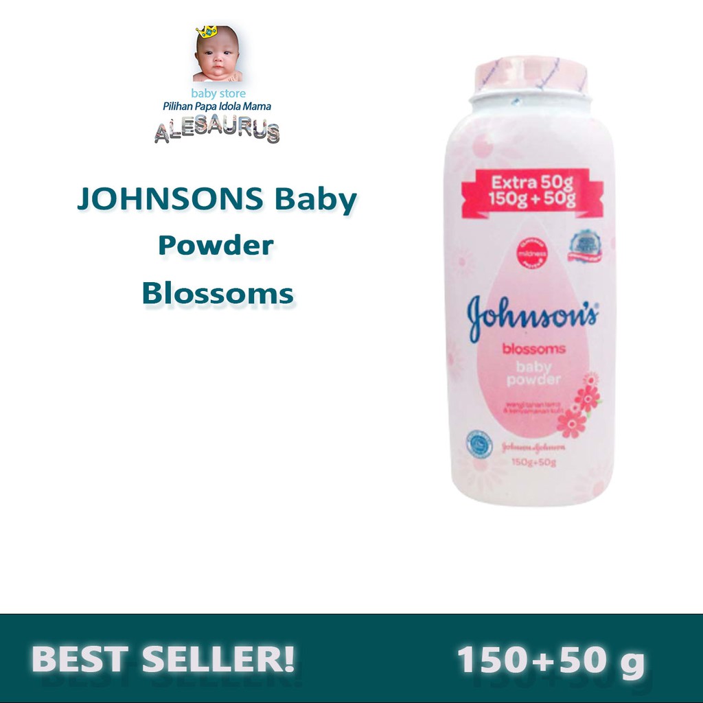 Jual Johnsons Baby Powder Blossoms 200 gr / Bedak Bayi Shopee Indonesia