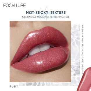 ★ BB ★ Focallure Plump High Shine Lip Glow | Lip Gloss FA 153 | FA153