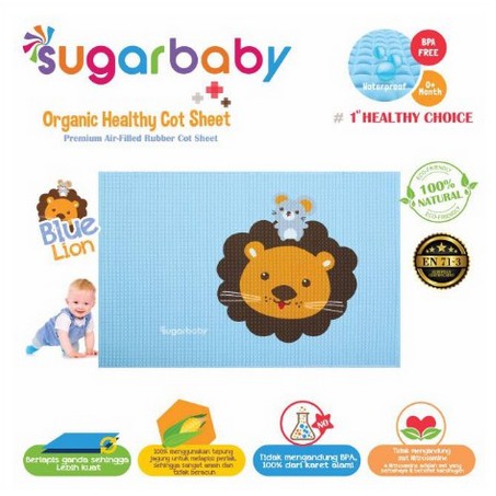 Perlak Bayi Sugar Baby Perlak Karet Bayi  SUGAR BABY ALAS Ompol ORGANIC SNI