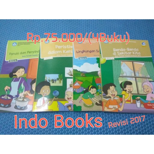 

❤BISA COD❤ Paket Tematik SD Kelas 5 Tema 6789 (semester 2) Revisi 2017 K13