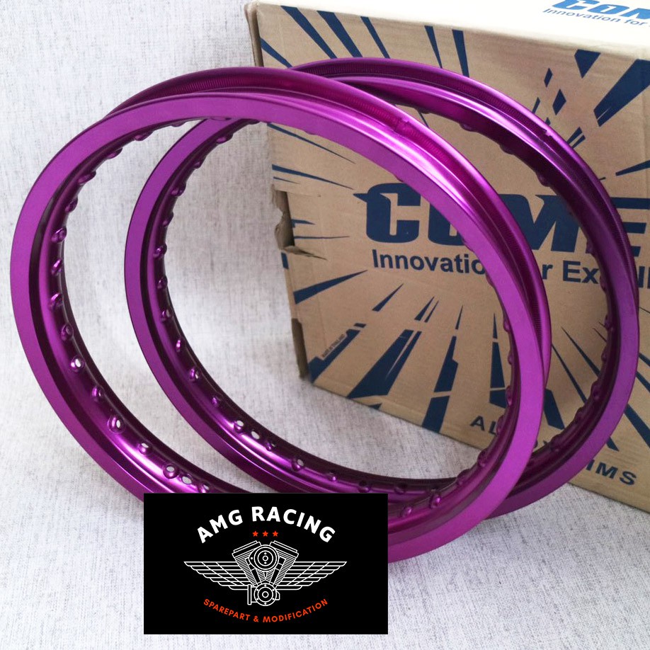 Velg Comet W Shape Ring 17 x 160 / 160 warna Ungu Purple