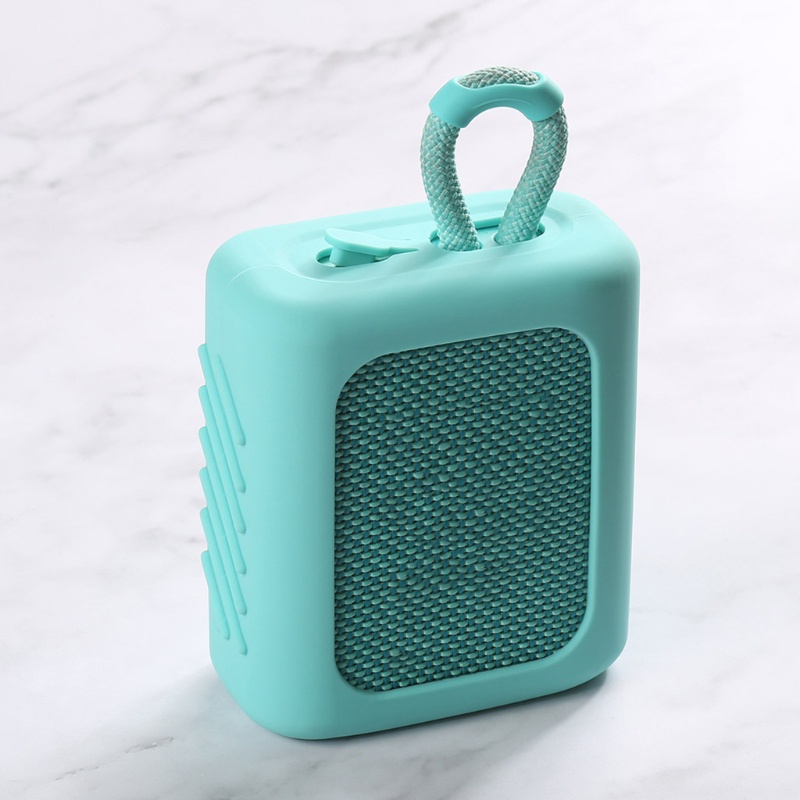 Case Pelindung Speaker Bluetooth Bahan Silikon Anti Jatuh Tahan Debu Untuk Jbl Go 3 Go3