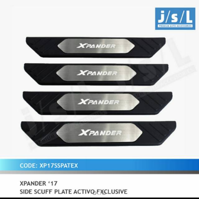 Sillplate samping mobil Xpander model activo sporty &amp; activo exclusive jsl