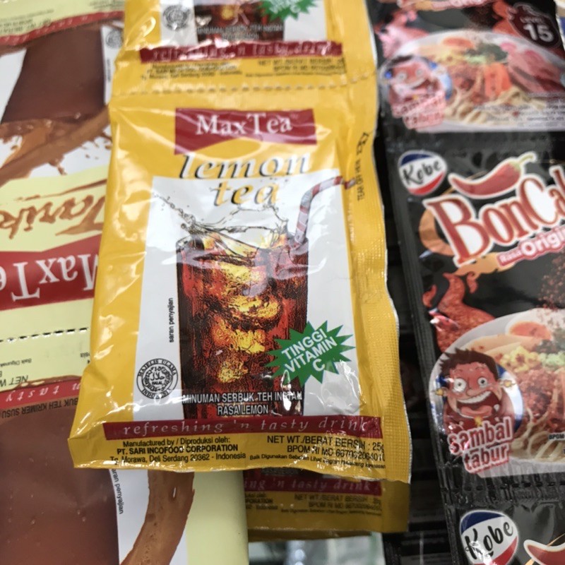 

(E-14) lemon tea max tea maxtea lemontea