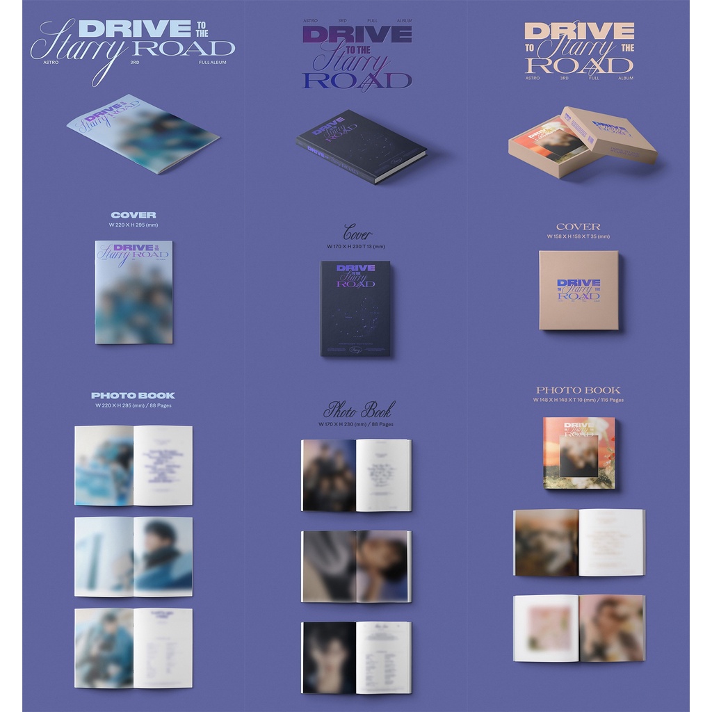 ASTRO - 3rd Full Album Drive to the Starry Road