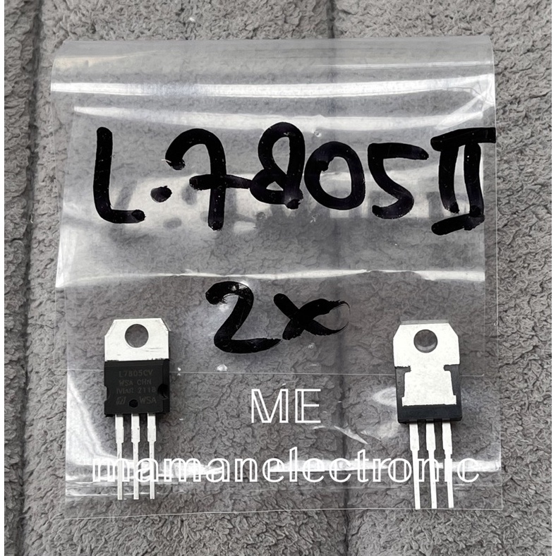 L7805 Transistor L 7805CV Voltage Regulator Kualias Bagus