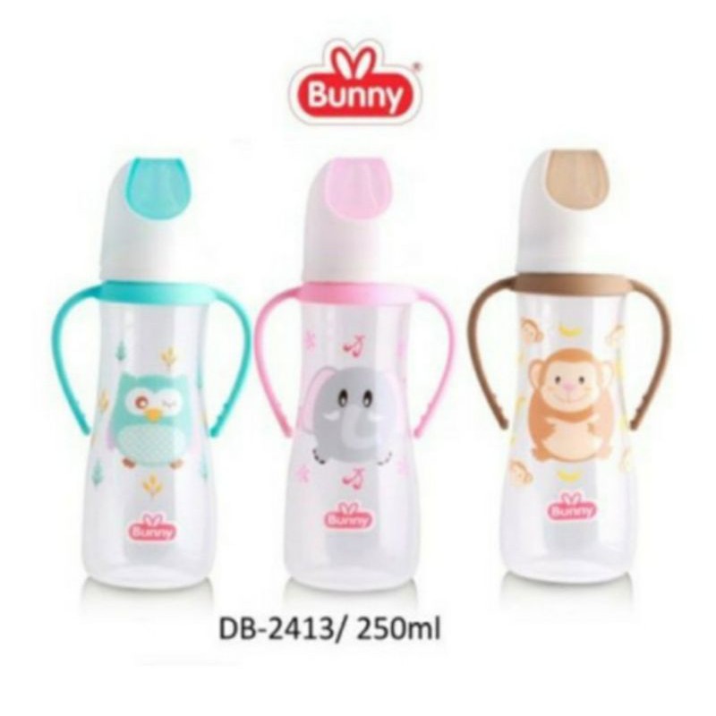 Lusty Bunny Botol Susu 250ml Animal With Handle DB-2413