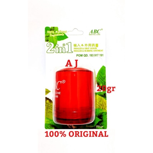 ABC Menthol 20gr (Besar)