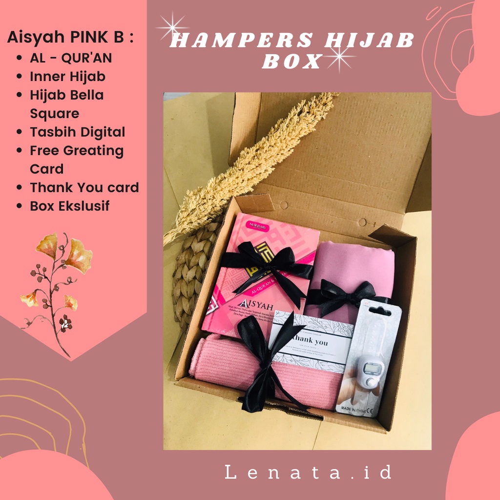 

HAMPERS HIJAB MURAH/GIFT HIJAB MURAH/KADO HIJAB/GIFT BOX WISUDA ULANG TAHUN