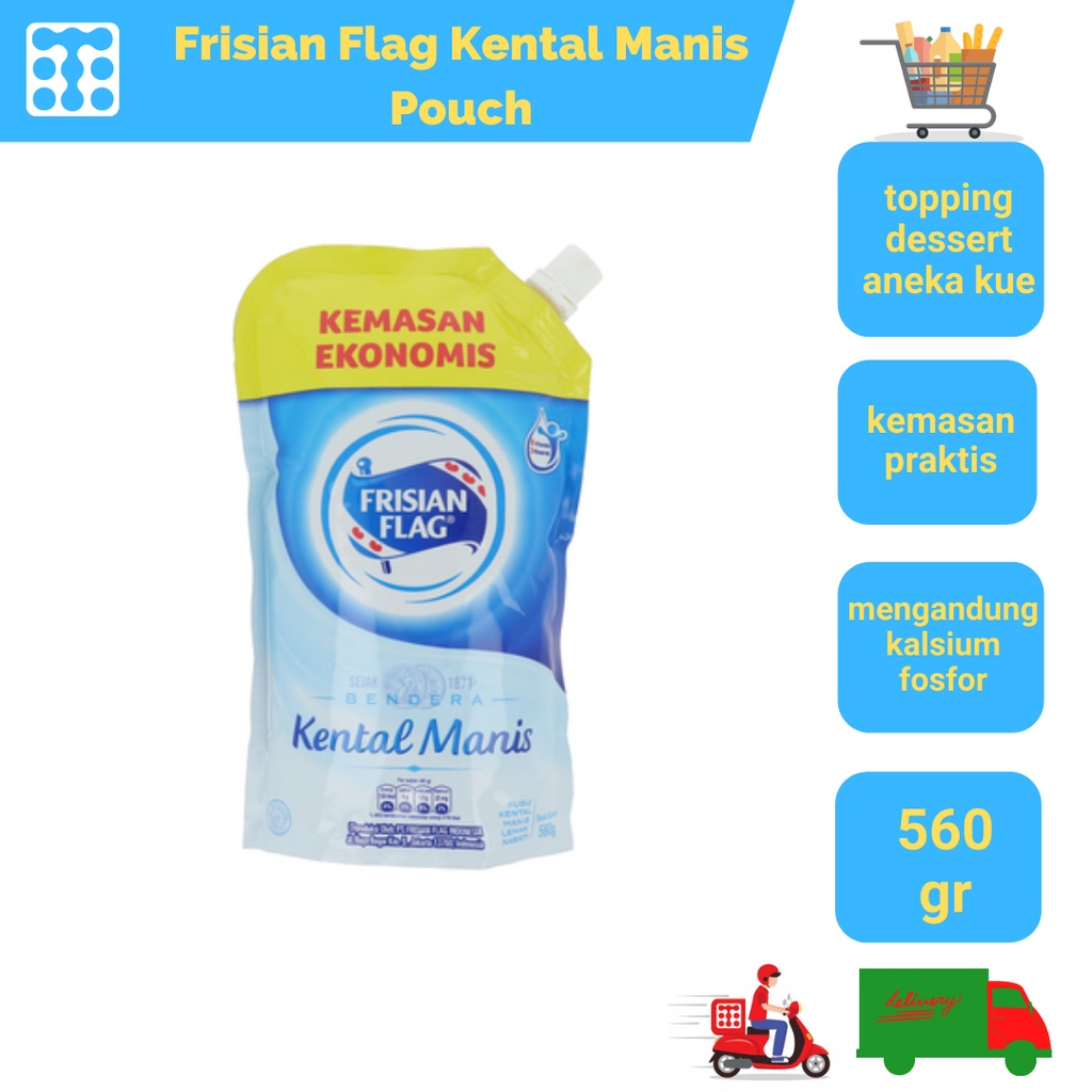 

RB Frisian Flag Kental Manis Pouch 560 Gr