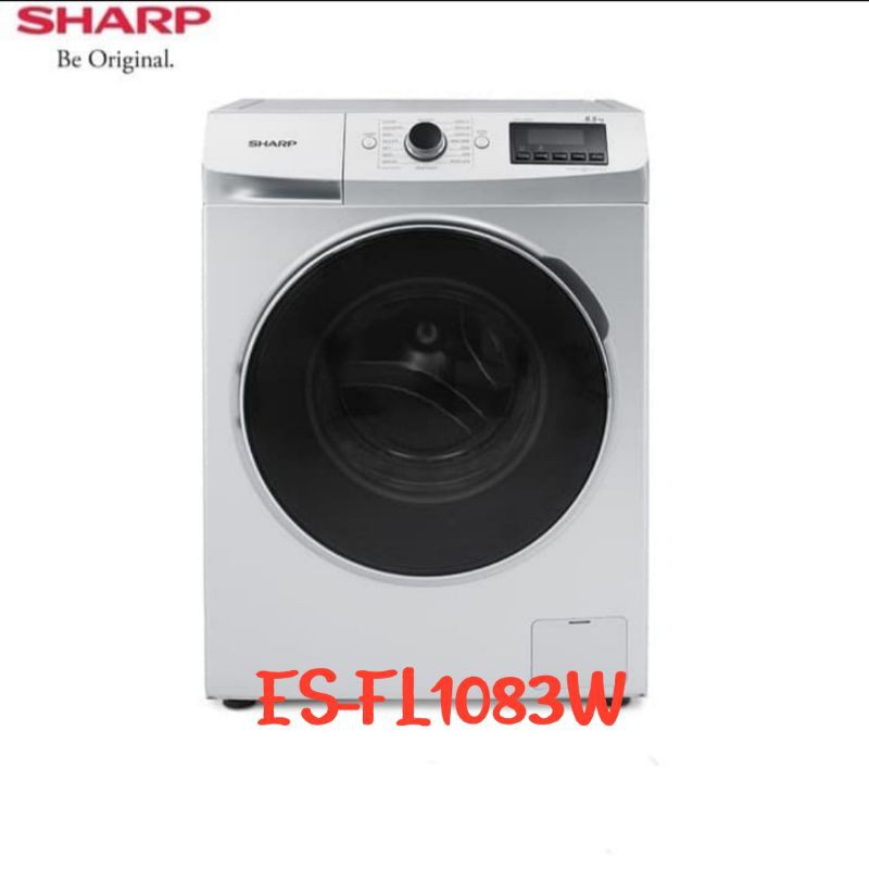 Mesin Cuci SHARP Front Loading ES-FL1083W 8,5kg
