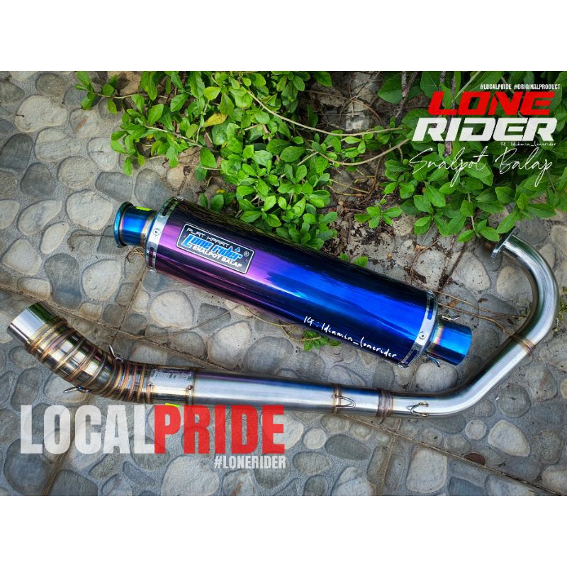 Lone Rider Original - SD - Spesial Drag ft. Big Volume Bluemoon - SATRIA F 150