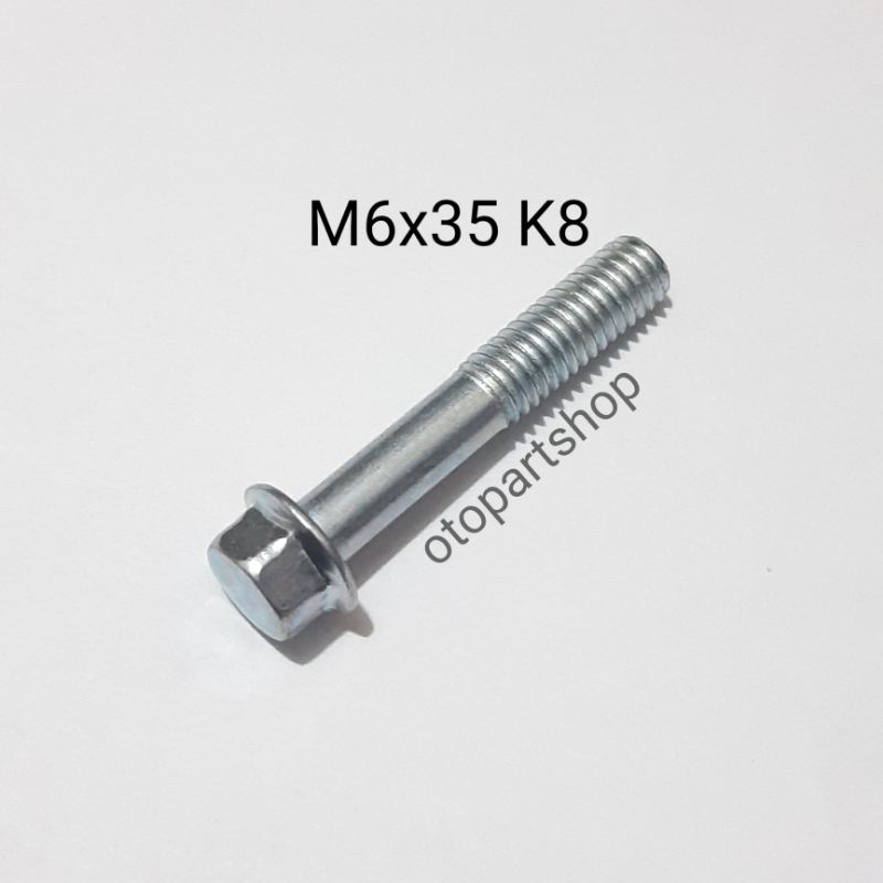 Flange bolt M6X35 Kunci 8